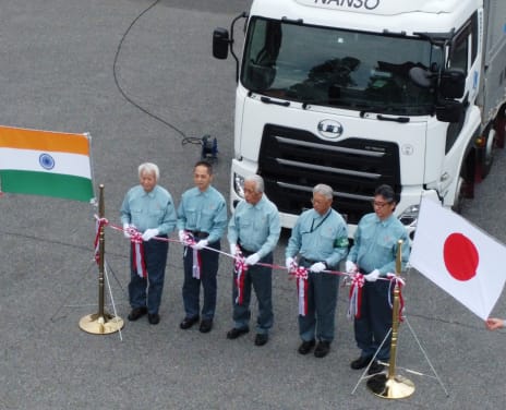 2024年(令和6年)インド顧客への初出荷式